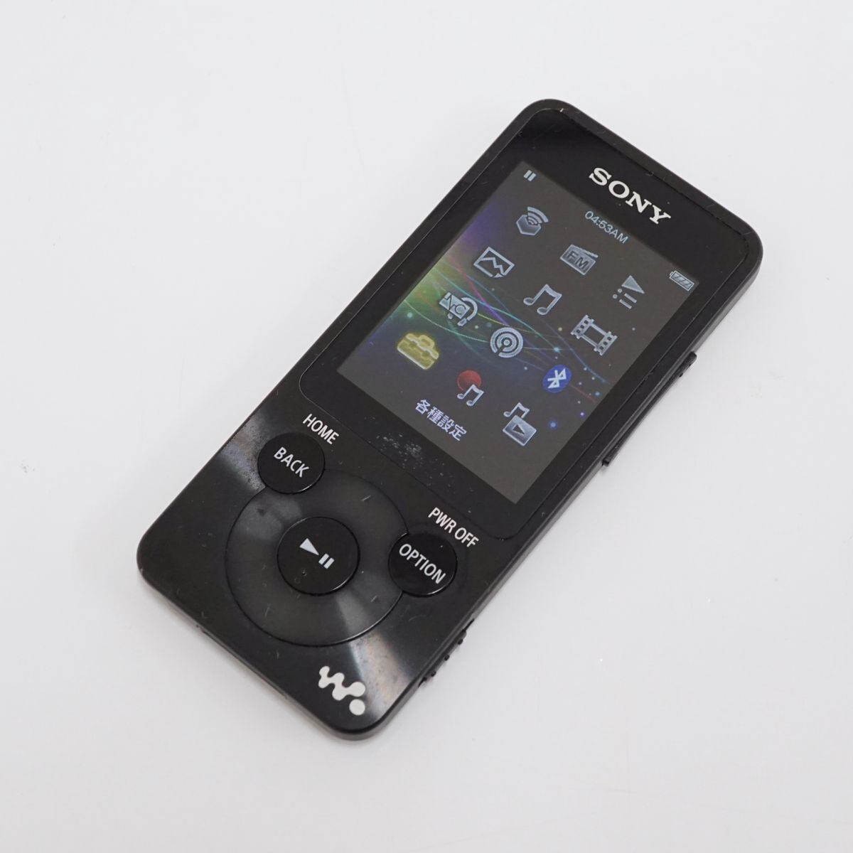 SONY ウォークマン NW-S785 16GB USED美品 本体のみ ブラック デジタルメディアプレーヤー Bluetooh対応 完動品 T  V9112
