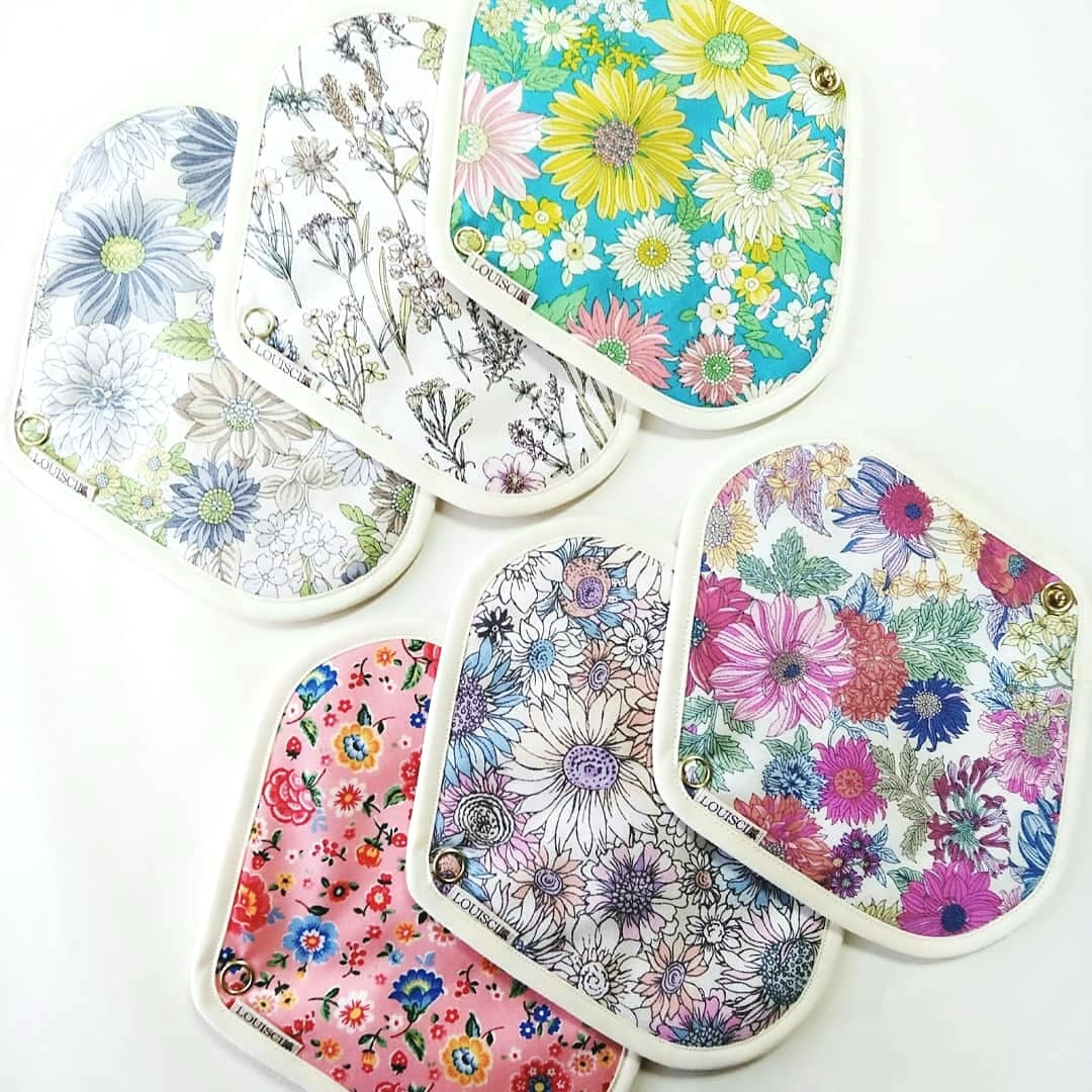 大人シリーズ 上品な花柄 おりもの今治Sサイズ(防水なし) 特別限定柄