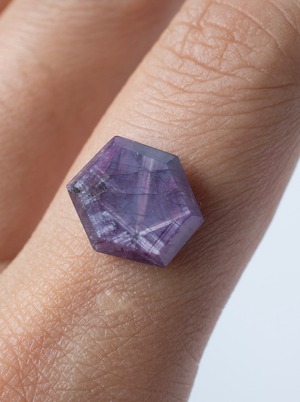 Trapiche Pink Sapphire / Kashmir  -017