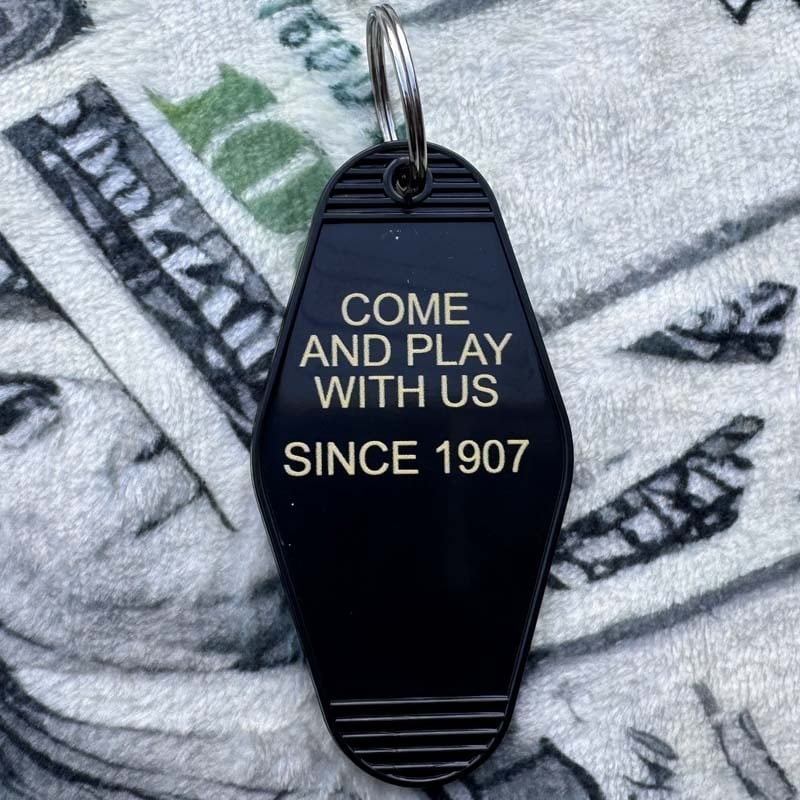 Old Motel Keyholder、古いホテルのキーホルダー シャイニング、13日の