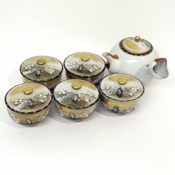 骨董品　　久谷幸洋　茶器セット 骨董品 久谷幸洋 茶器セット