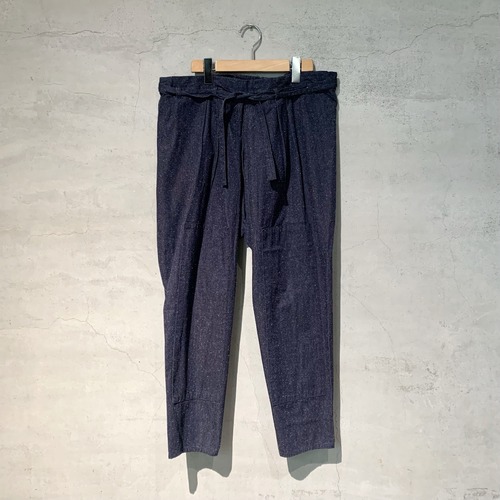 【COSMIC WONDER】Noil denim Tatsuke pants/24CW23023