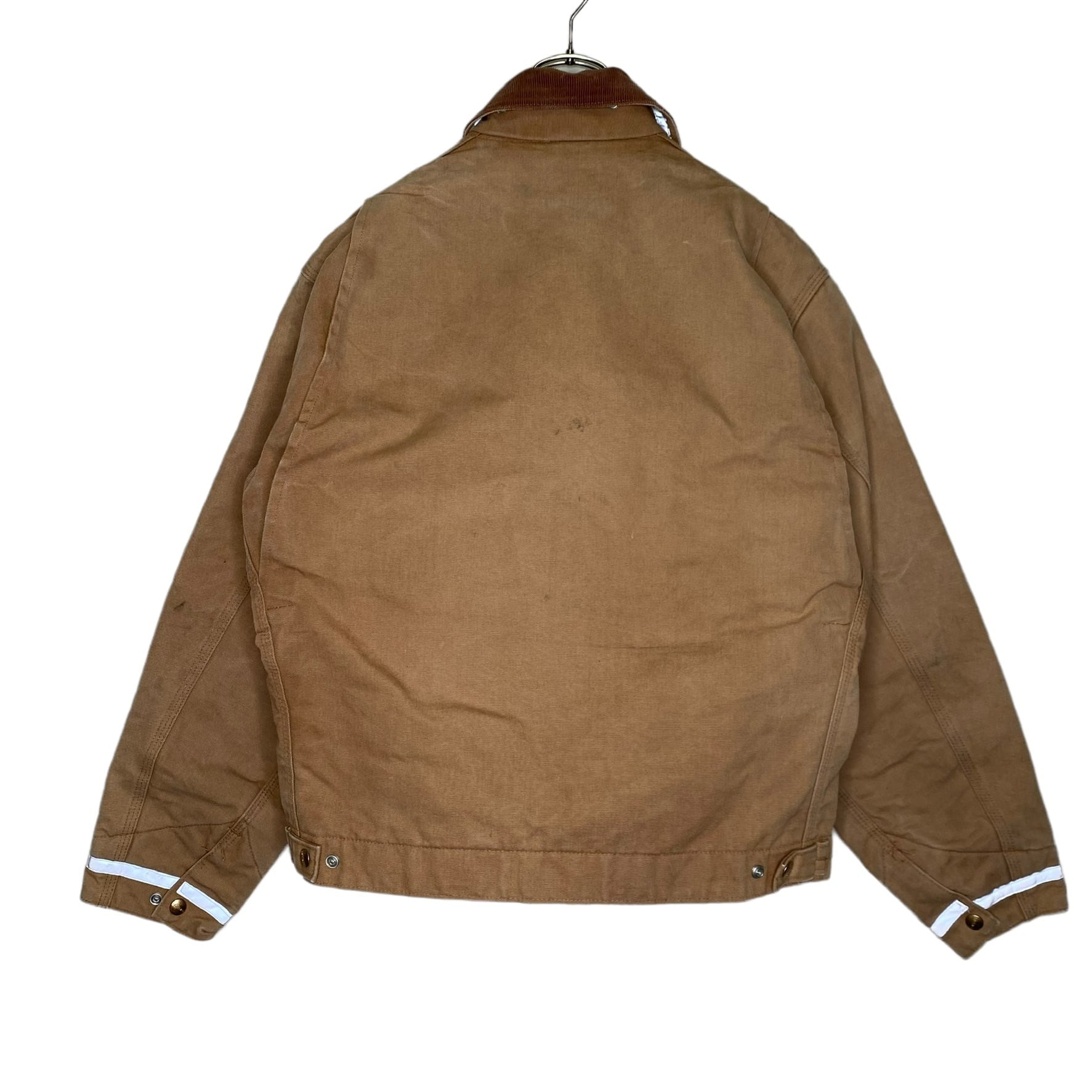 Carhartt デトロイトジャケット L 刺繍入り ブランドタグ 襟 