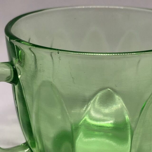 ウランガラス ビンテージ シュガーボウル バートレットコリンズ