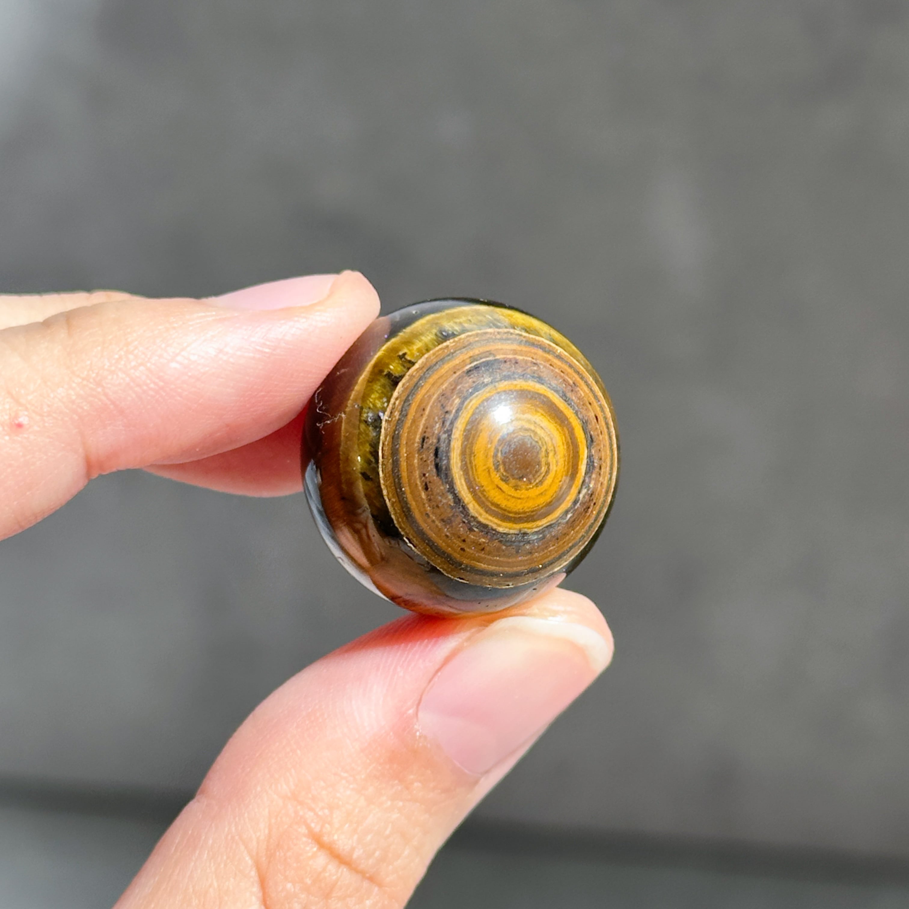 タイガーアイ スフィア（丸玉）53◇ Tiger's eye ◇天然石・鉱物