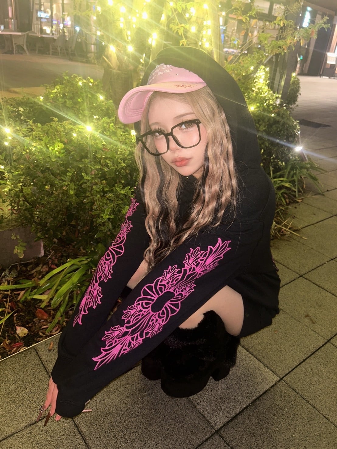 DAstyle Floral pattern Parker 【PINK】 | DAstyle