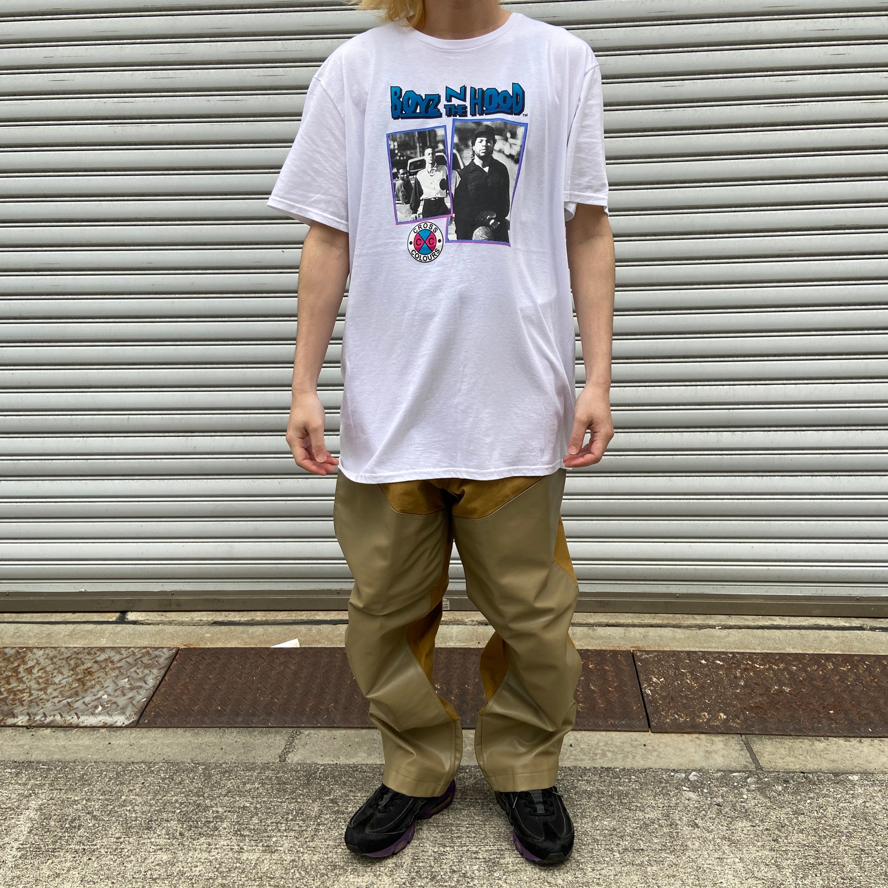 CROSS COLOURS クロスカラーズ 映画Tシャツ ラップT 白 L | 古着屋 Uan