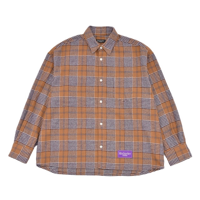 【mind seeker】Cotton Check Shirts