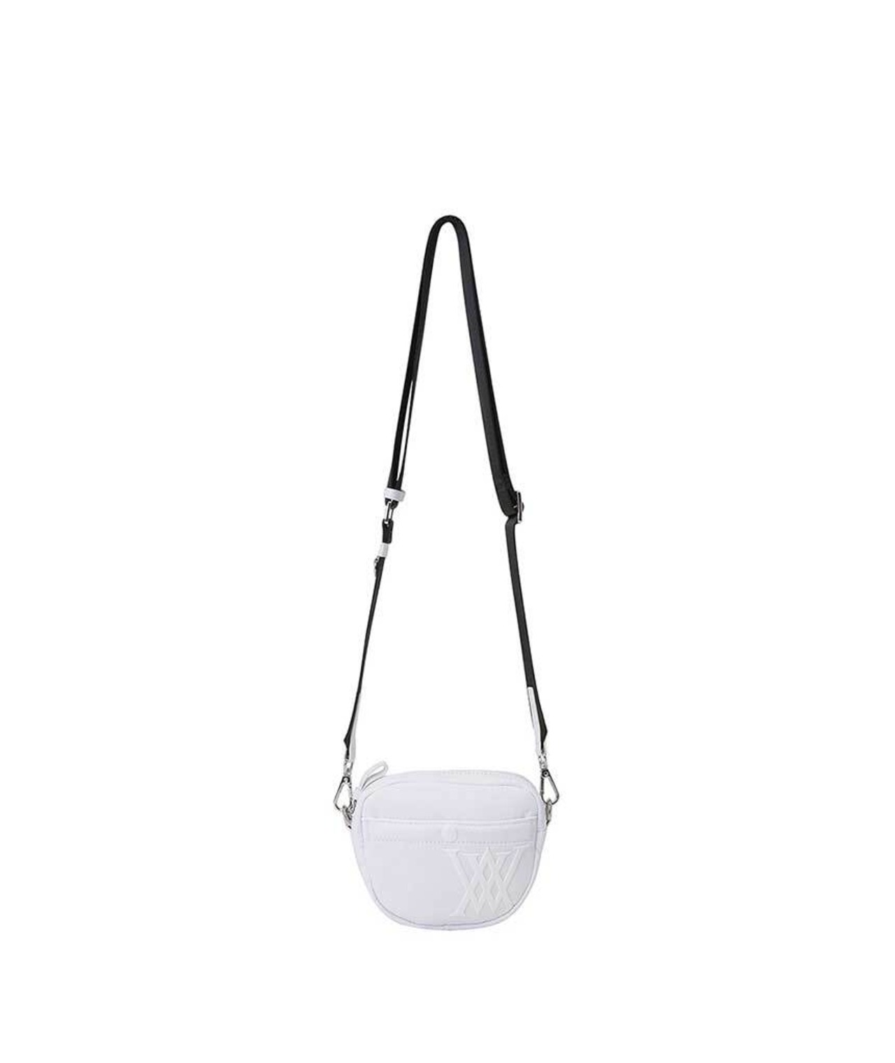 Crinkle Mini Shoulder Bag [サイズ: F (AGCUUBG10WHF)] [カラー: WHITE]