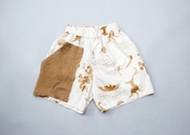 〈 michirico 24SS 〉 Souvenir three pocket pants / モカ / M (100-115)