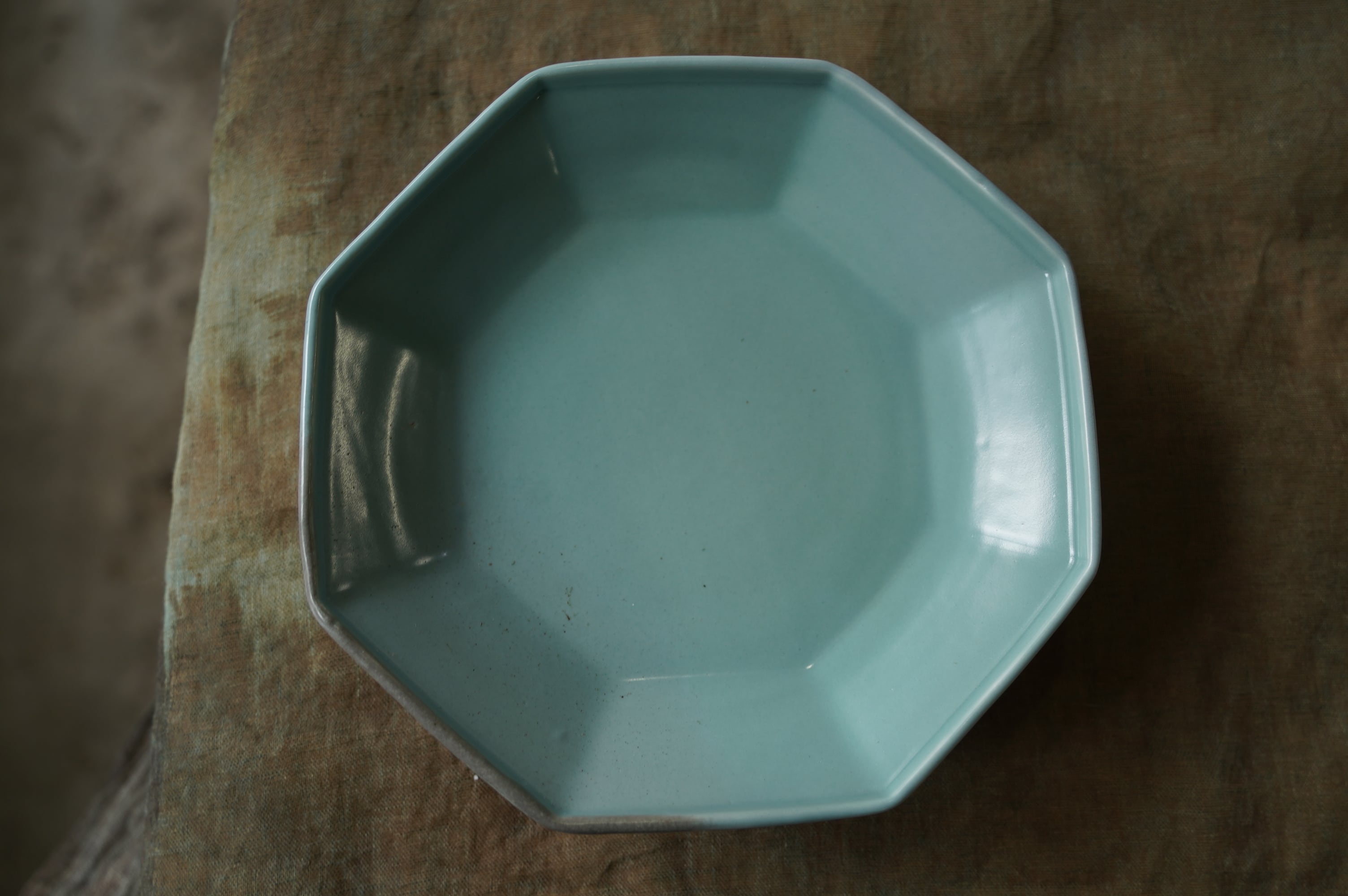 km21 青磁八角なます皿 川端まさみ Masami Kawabata 5