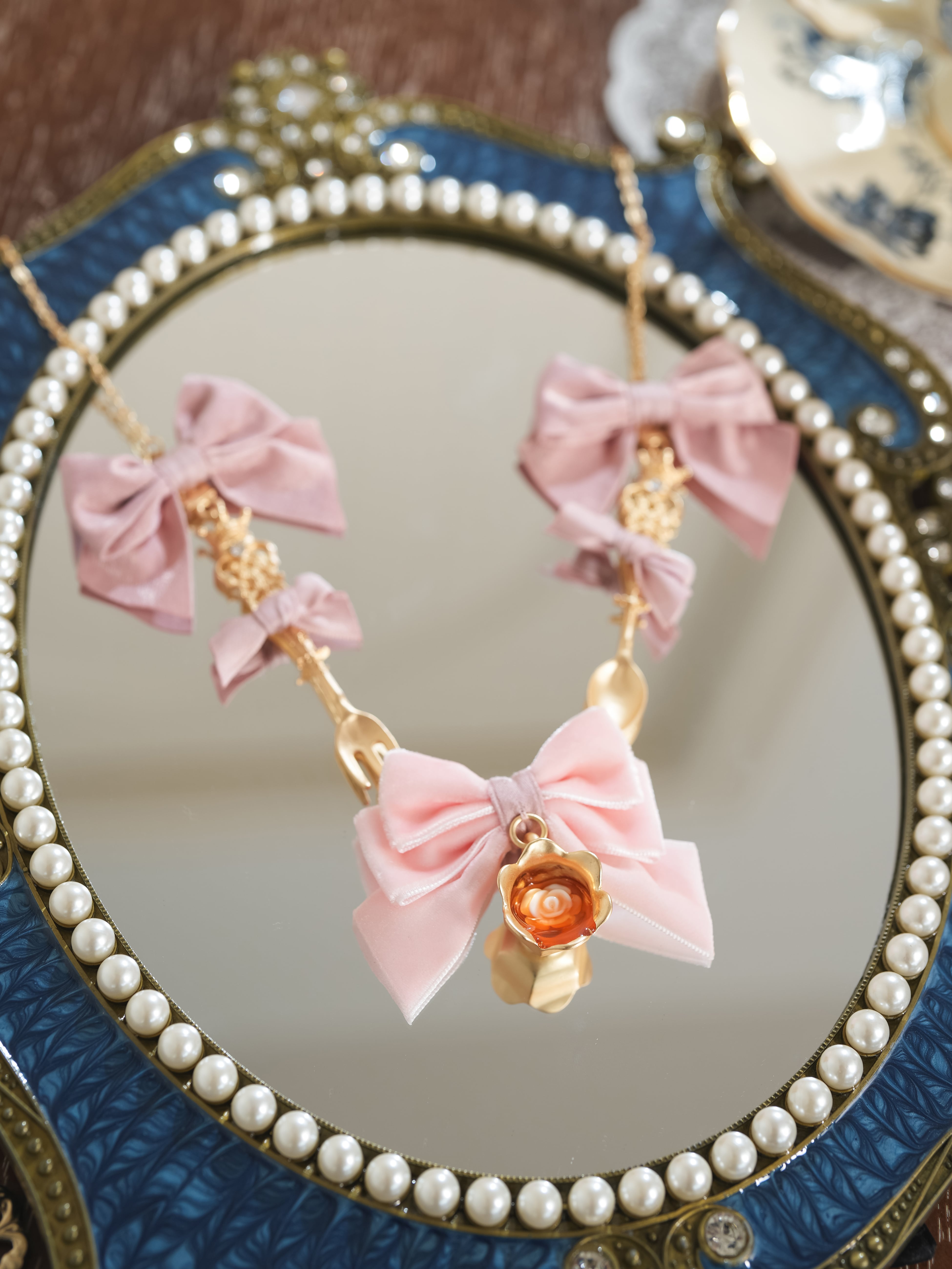 Drink me! リボンネックレス | HoshibakoWorks