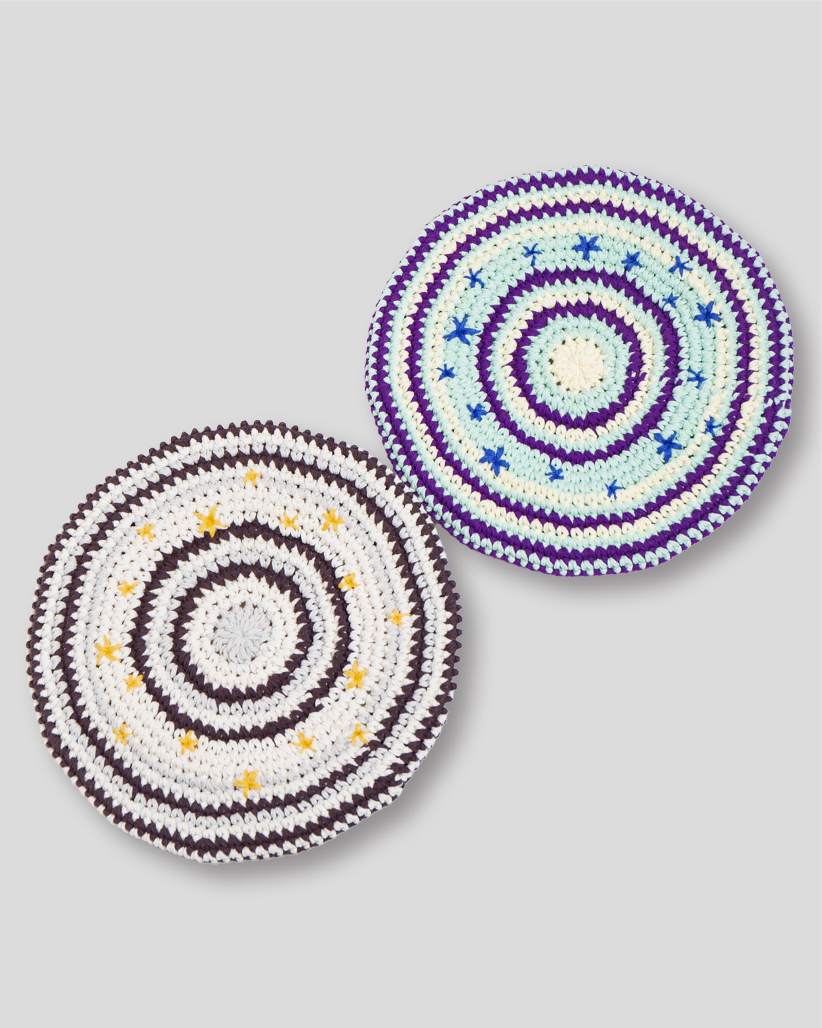 Twinkle Star Knit Beret