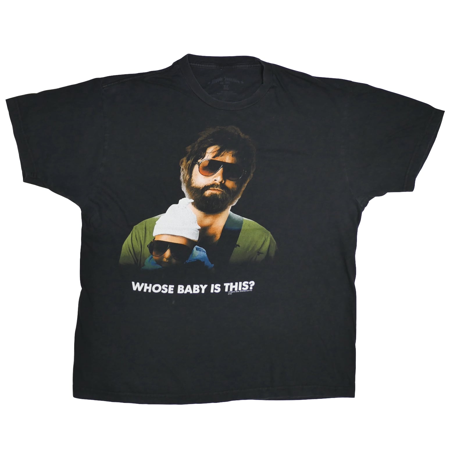 USED【XL】Movie The Hangover WHOSE BABY IS THIS? Tee / RIPPLE JUNCTION ©2010