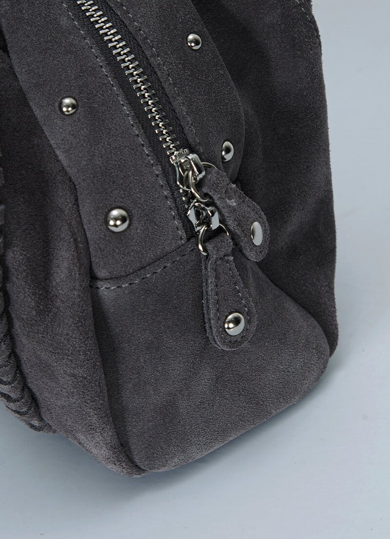 as”on] BONITA MINI BAG / SUEDE CHARCOAL 正規品 韓国ブランド 韓国