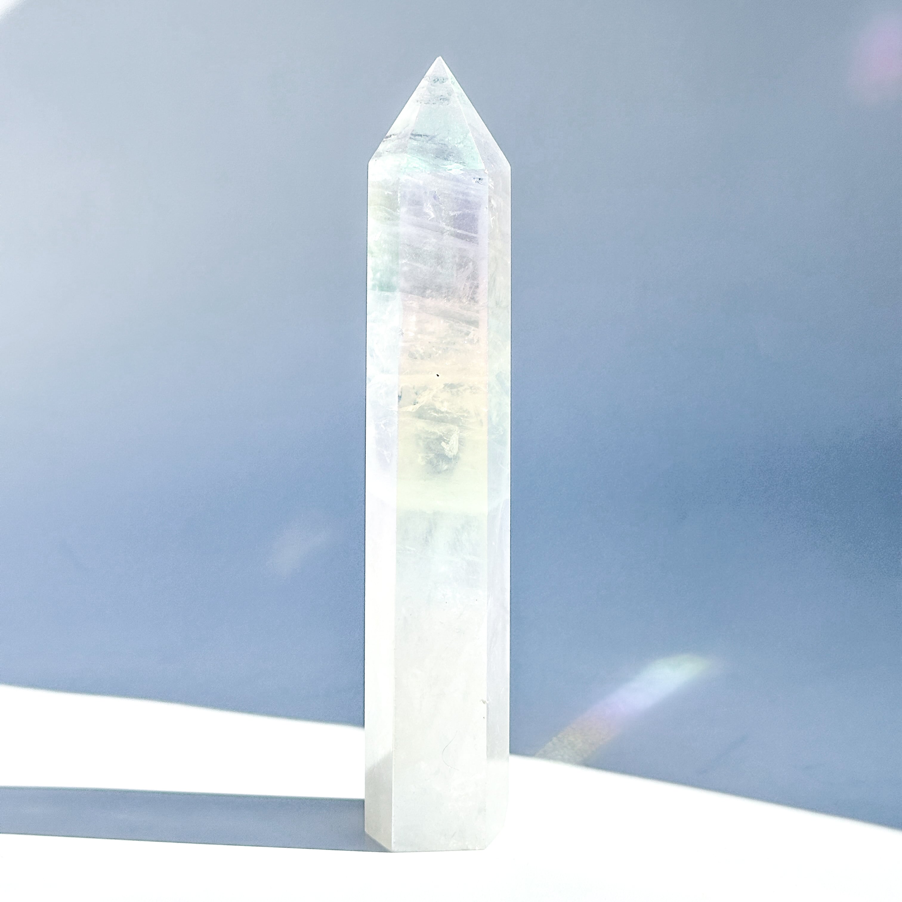 Big◎エンジェルオーラクォーツ タワー02◇ Angel Aura Quartz ◇天然石・鉱物・パワーストーン・インテリア
