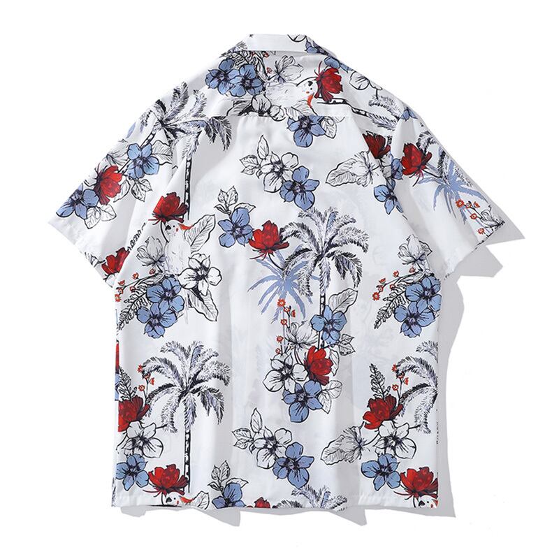 TRAVEL ISSUANCEシリーズ】☆花柄シャツ☆ アロハシャツ 沖縄 ハワイ 