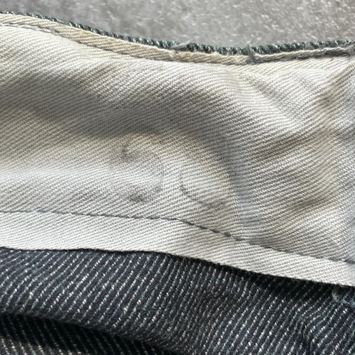 50s スイス軍 実物 前デニムワークパンツ 50 w35 詳細写真4
