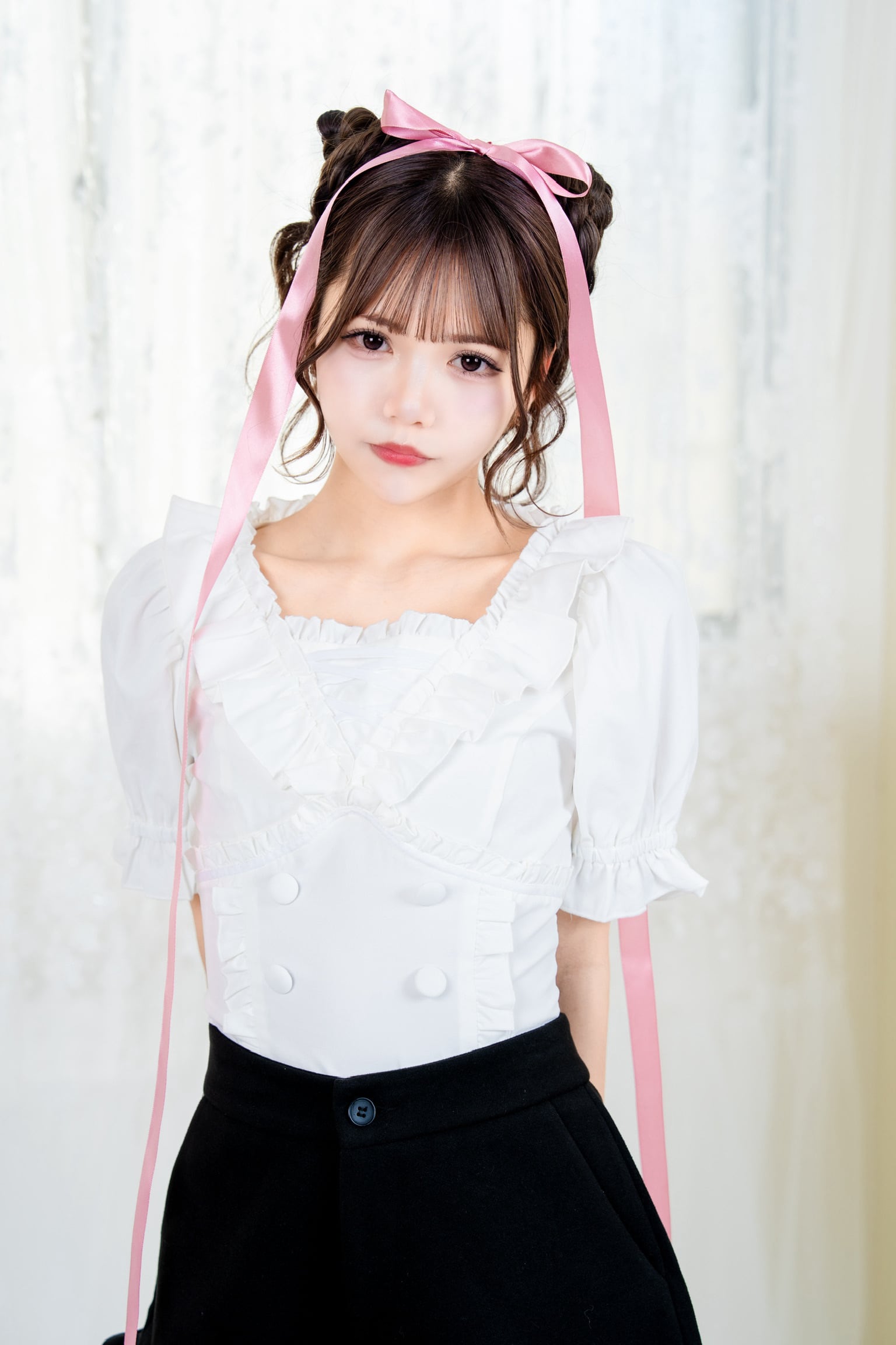 Bebe frill blouse