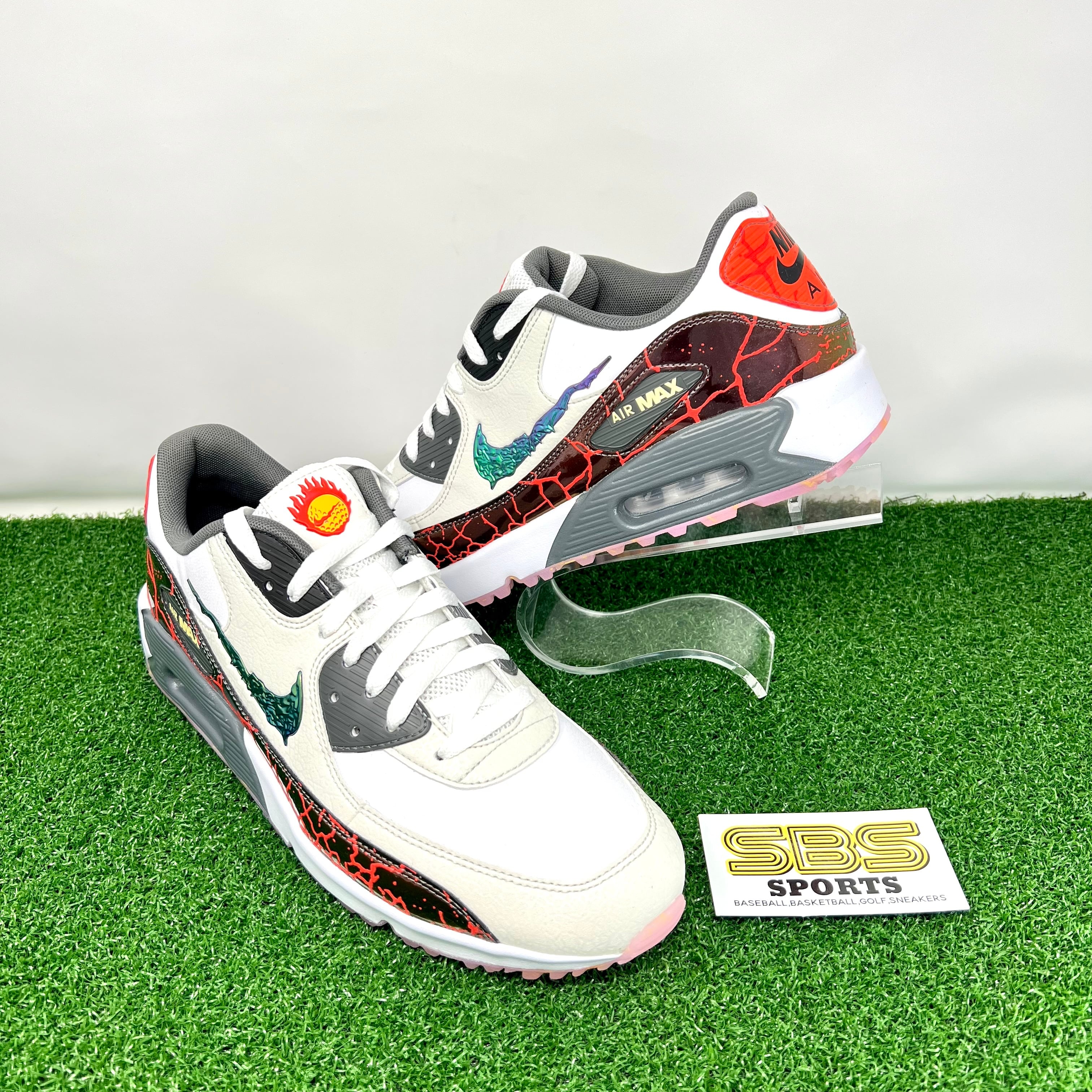 【大人気】 ナイキ エアマックス90 ゴルフシューズ ソフトスパイク Nike Air Max 90 G NRG FB5038-160