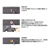 Coleman(コールマン) キャンパーインフレーターマットハイピークシングル 自動膨張式 エアーベッド 収納ケース付 キャンプ アウトドア 高反発 厚手 折りたたみ 体圧分散 腰痛 フェス 厚手10cm 車中泊 来客用 防災