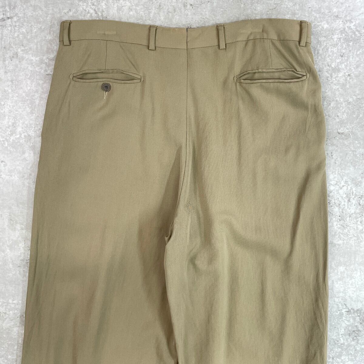 80s GIVENCHYジバンシー 3タック スラックス USA製 W37L30
