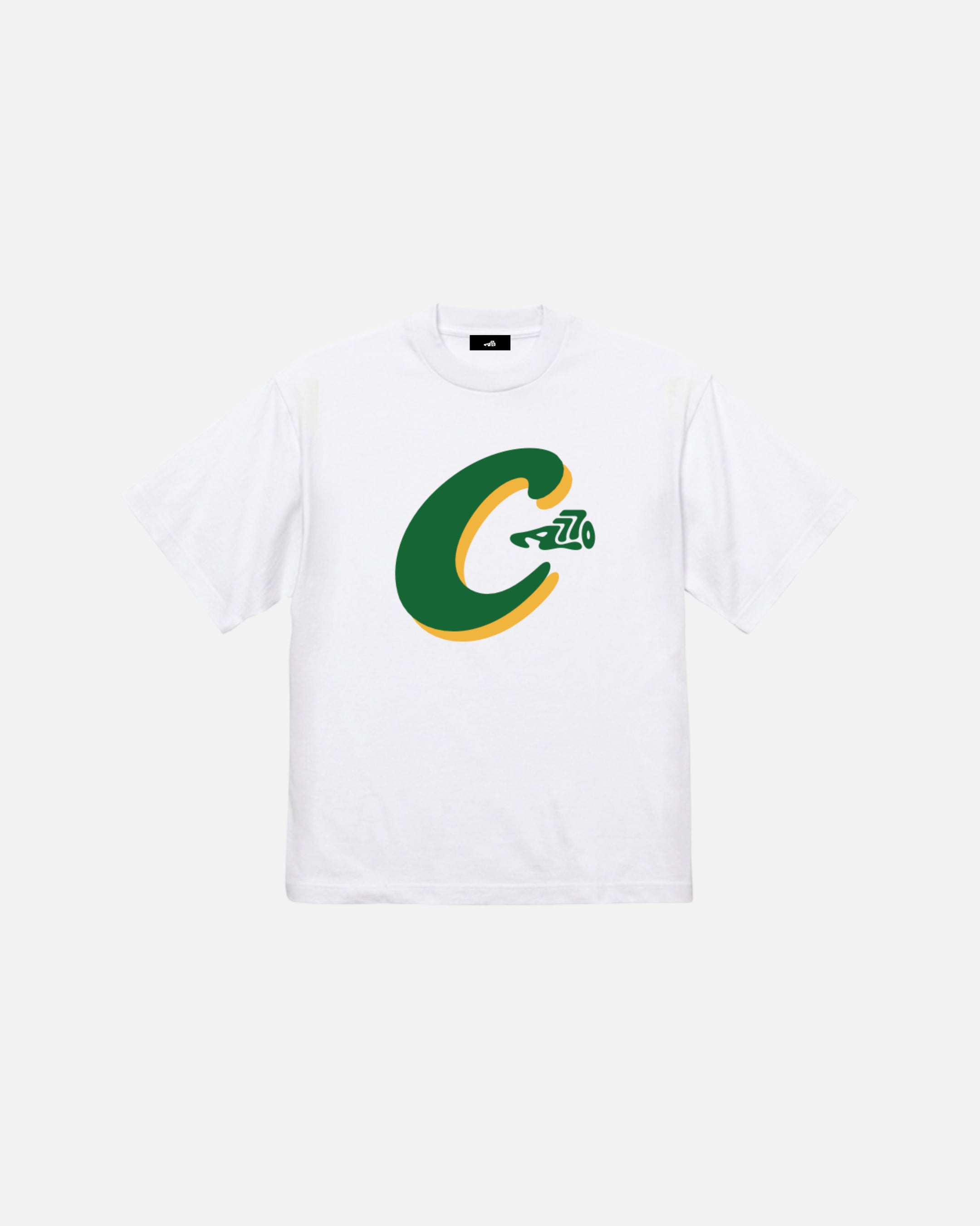 Aokicks×CRATE Big C Rugged S/S Tee WHITE/GREEN