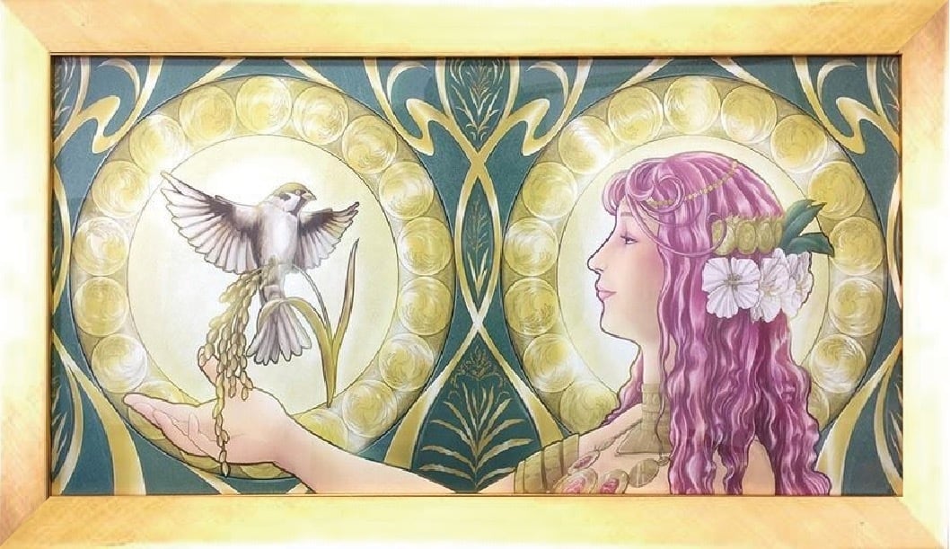 希望「絵画」２L判サイズ 絵画「希望」/ Original サイズ | 女神画家のお店