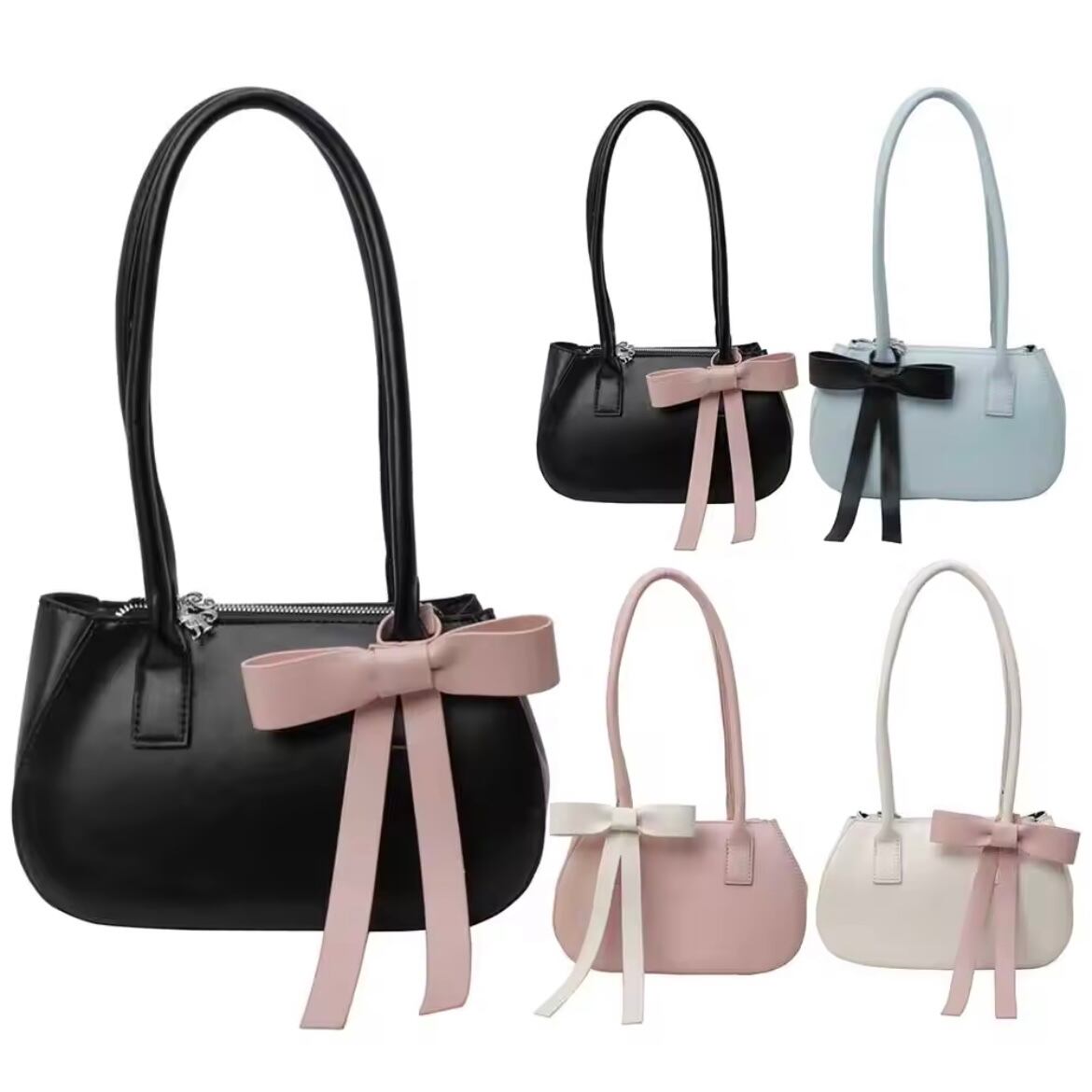 リボンチャームショルダーバッグ