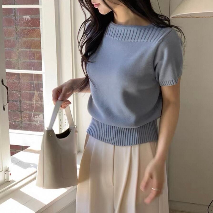 カジュアルコットンTシャツ YH8882