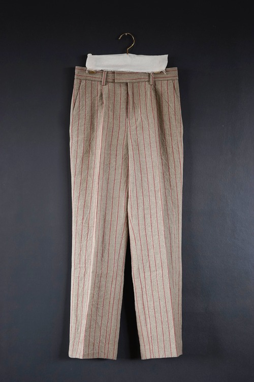 jonnlynx - red stripe pants