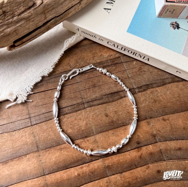 SV925 シルバービーズブレスレット【EXCLUSIVE】