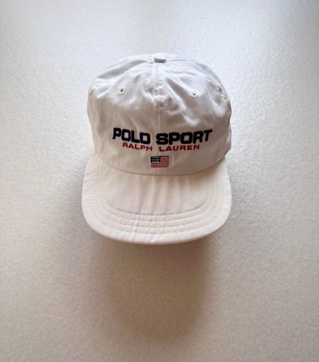 90s USA製 “ RALPH LAUREN ” POLO SPORT ALL COTTON CAP OLD VINTAGE 