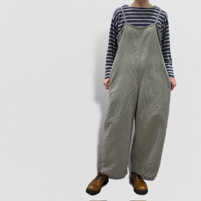 Vlas Blomme Work Linen Cotton Overalls