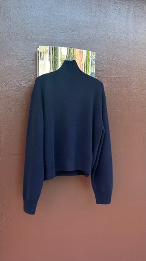 SOFIE D'HOORE -MADDOX- hight neck pullover-knit - : MIDNIGHT,