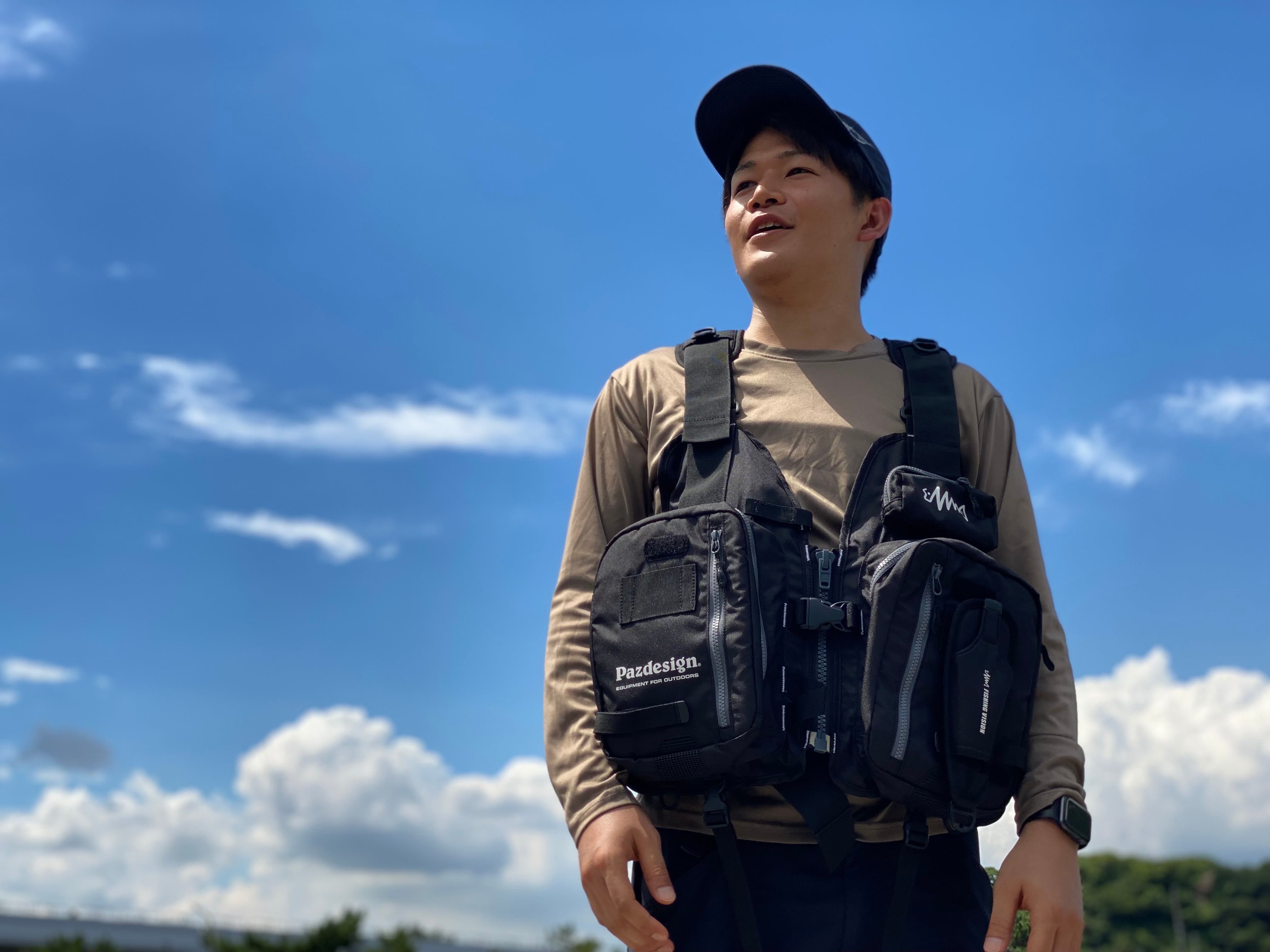 Pazdesign ブラック フィッシングベスト Pazdesign Pazdesign(パズデザイン) COMPLETE V(コンプリート V) (釣り