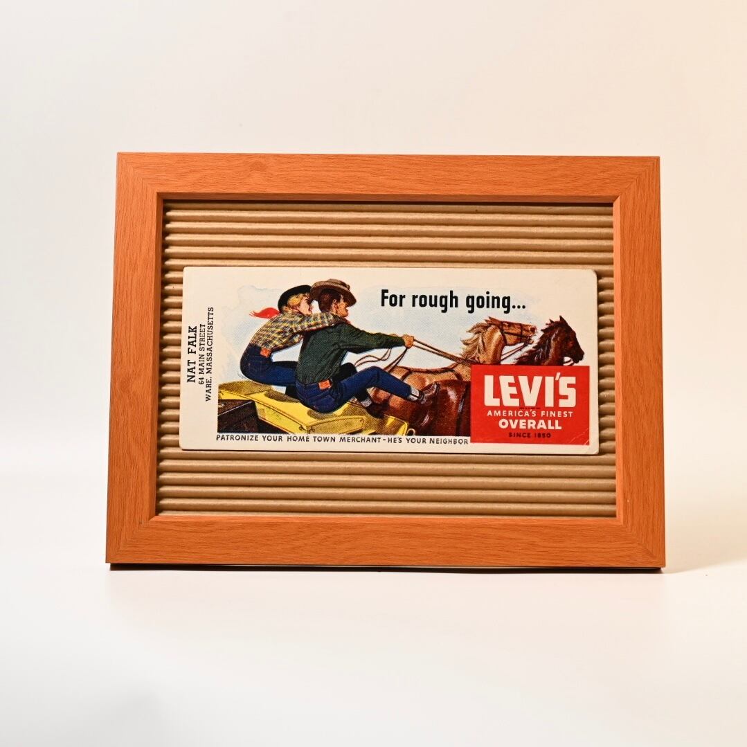 50's Levi's Advertising Ink Blotter 14 | Button Works Store ボタン