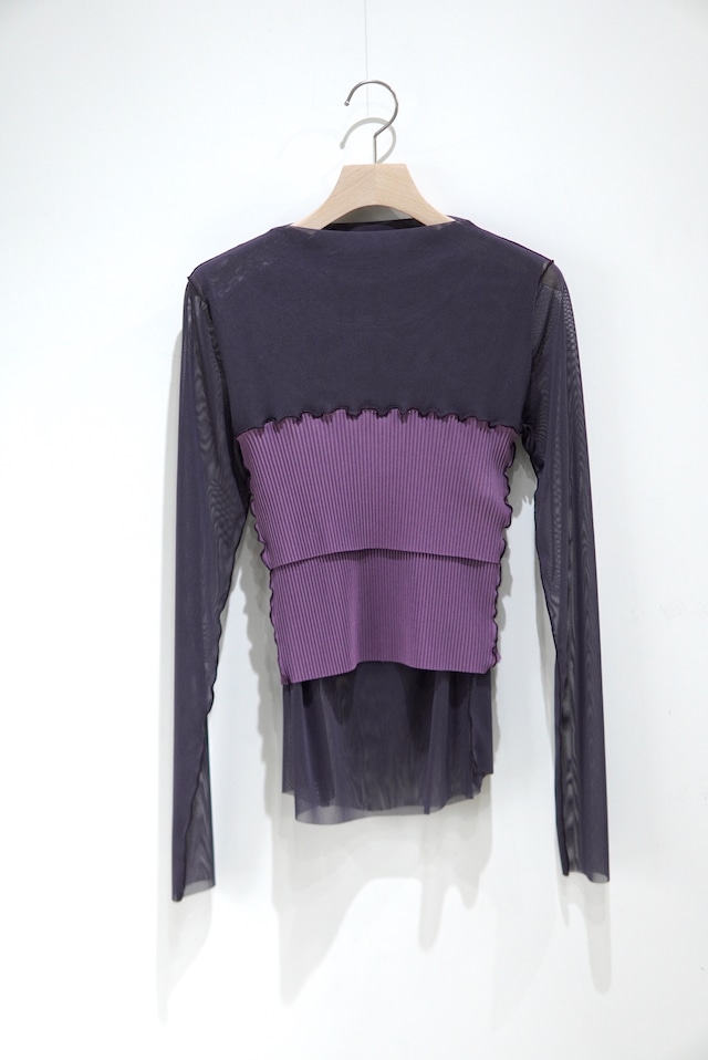 Jens / SKIN PULLOVER / PURPLE