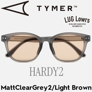 TYMER タイマー サングラス メンズ レディース スポーツサングラス HARDY2 ハーディ2 Matt Clear Grey2/Light Brown TY107-MG2-LBR 日本代理店正規品