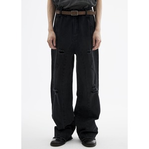 [ Professor.E ](プロフェッサーイー) 24SS-PE-TRL-02 E Distressed Jeans