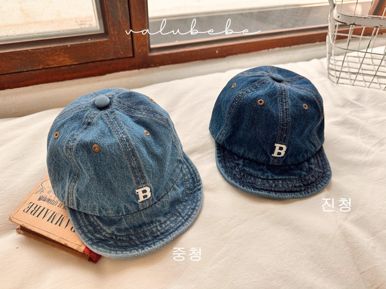 B678【即納】denim cap
