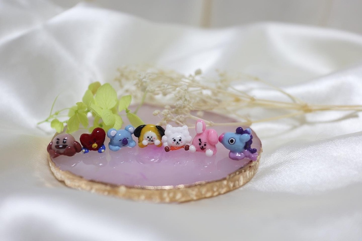 BT21 ネイルパーツ BTS好きな方 | otsumami.nail