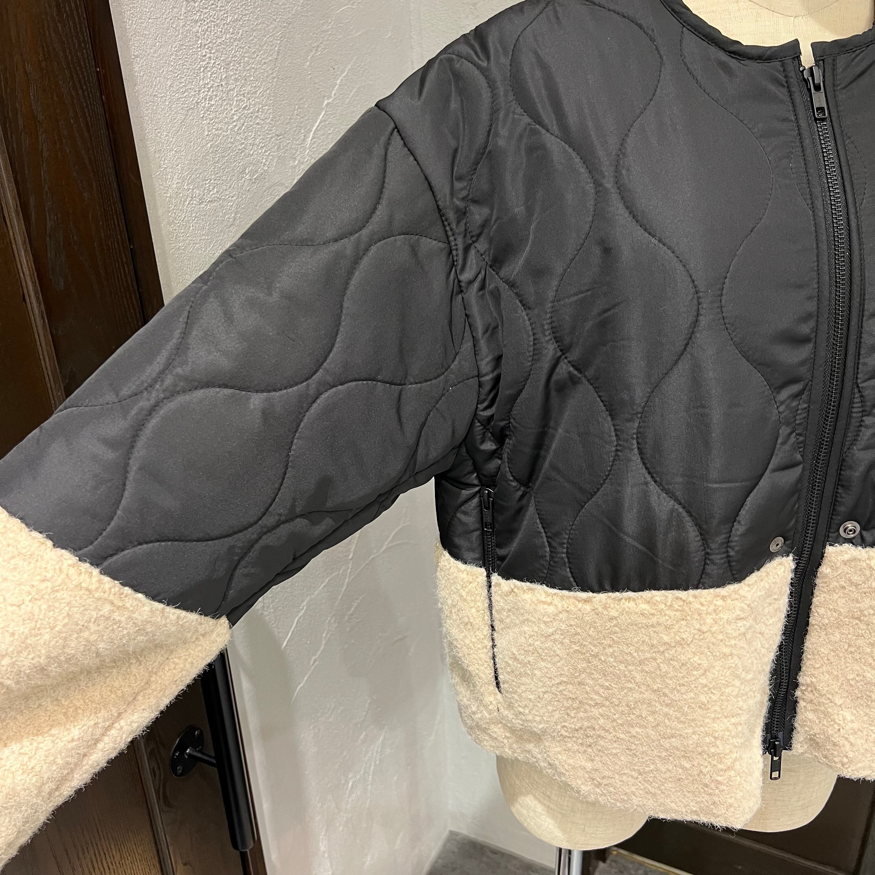 BLANC basque/キルティング×ボアジャケット | 20ｰtwentyｰ