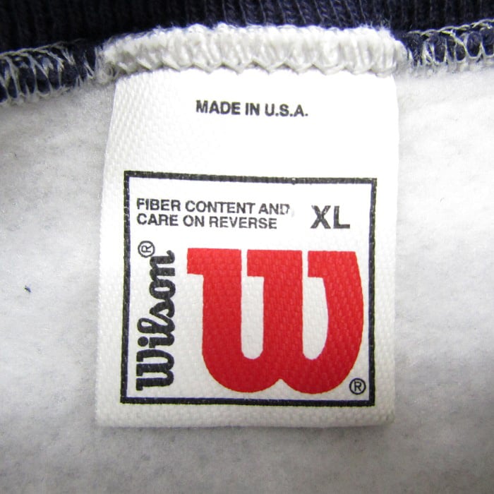 Wilson スウェット 古着 ウィルソン Wilson プリントスウェット トレーナー