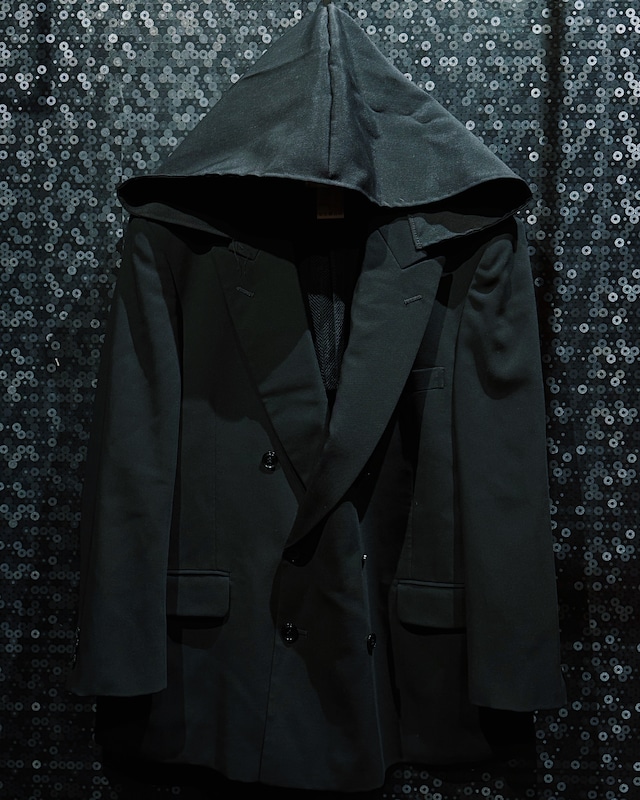 【ÆIEM】再倖築 “Nocturne Hood Docking” Double Tailored Jacket
