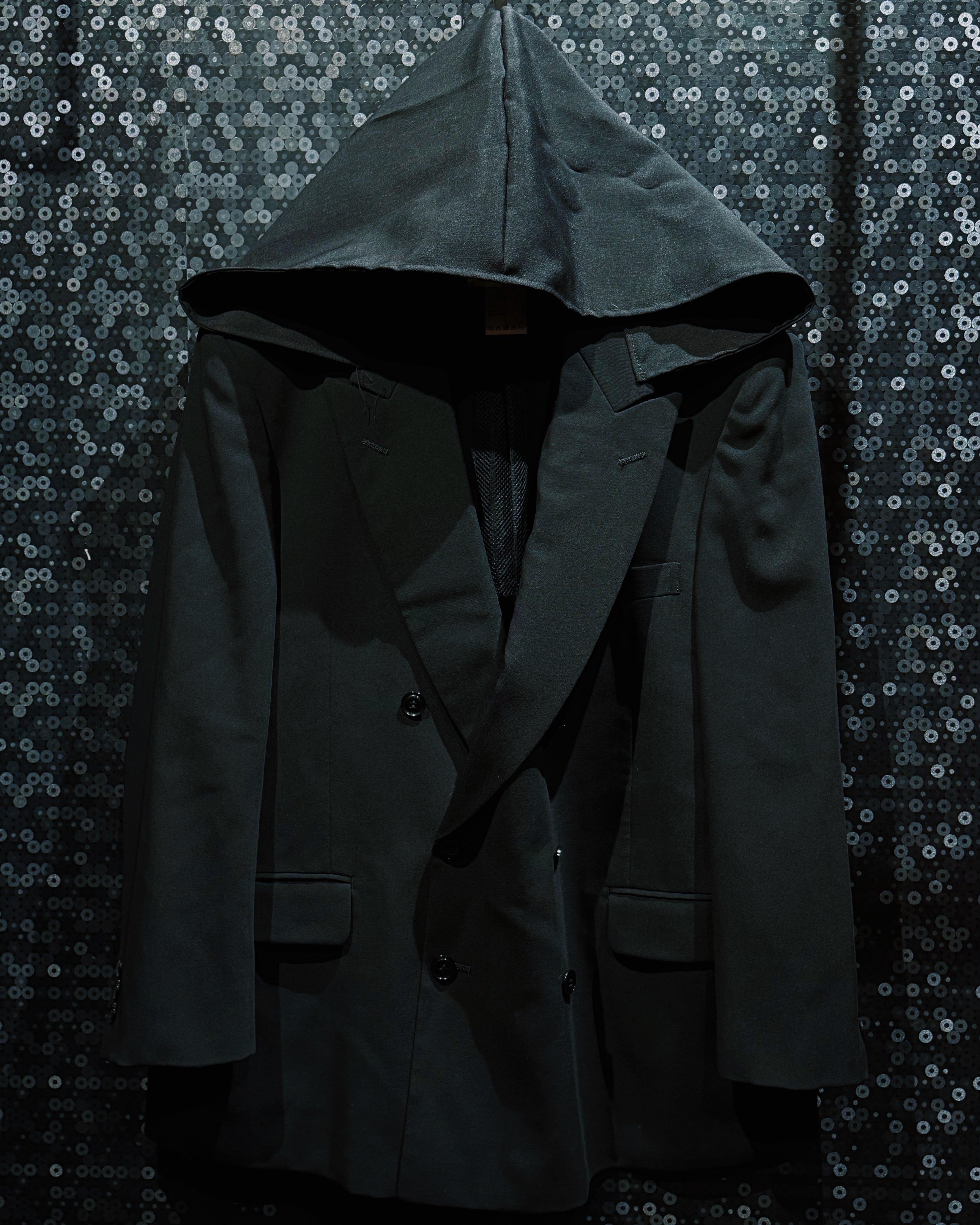 【ÆIEM】再倖築 “Nocturne Hood Docking” Double Tailored Jacket