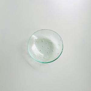 レトロガラス　豆皿　銀河