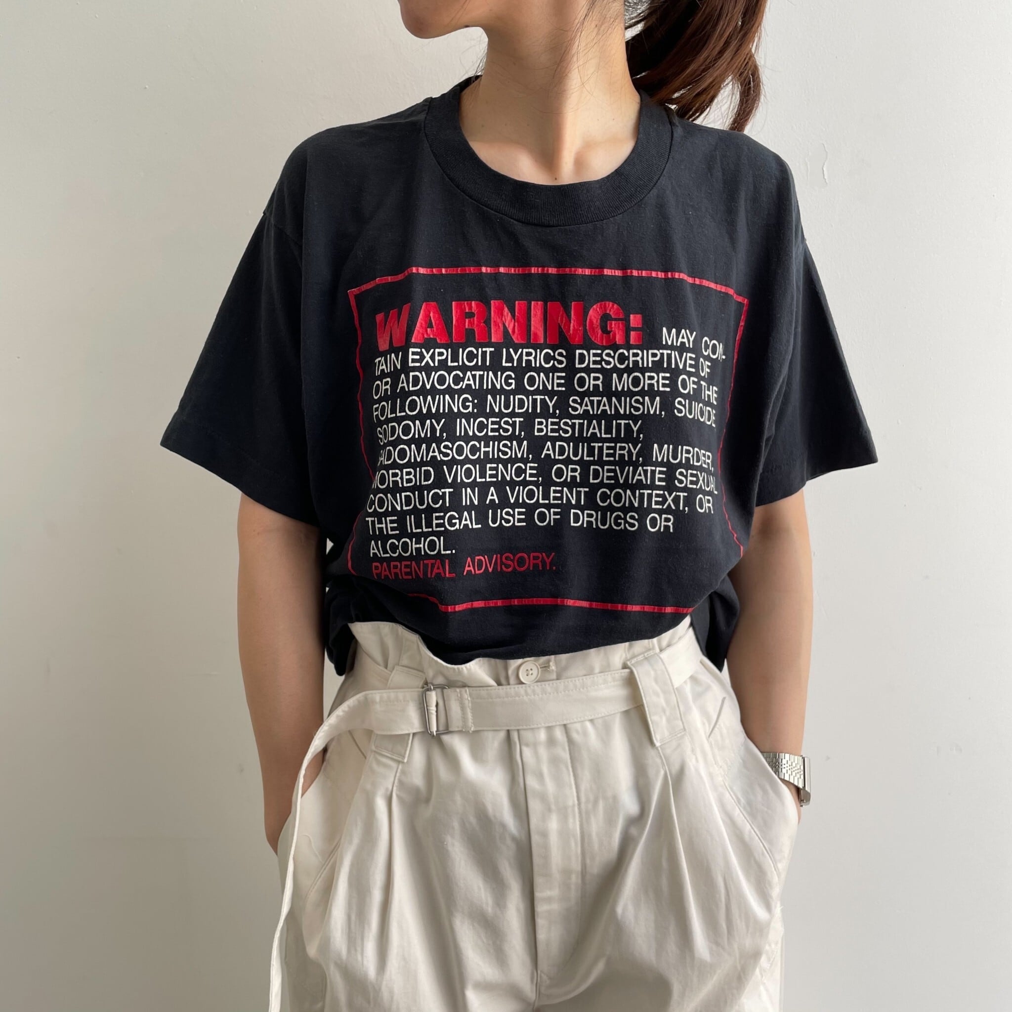 【93】ヴィンテージ Tシャツ 90s FASHION VICTIM ファッションヴィクティム | ビンテージ雑貨 家と外で powered by  BASE