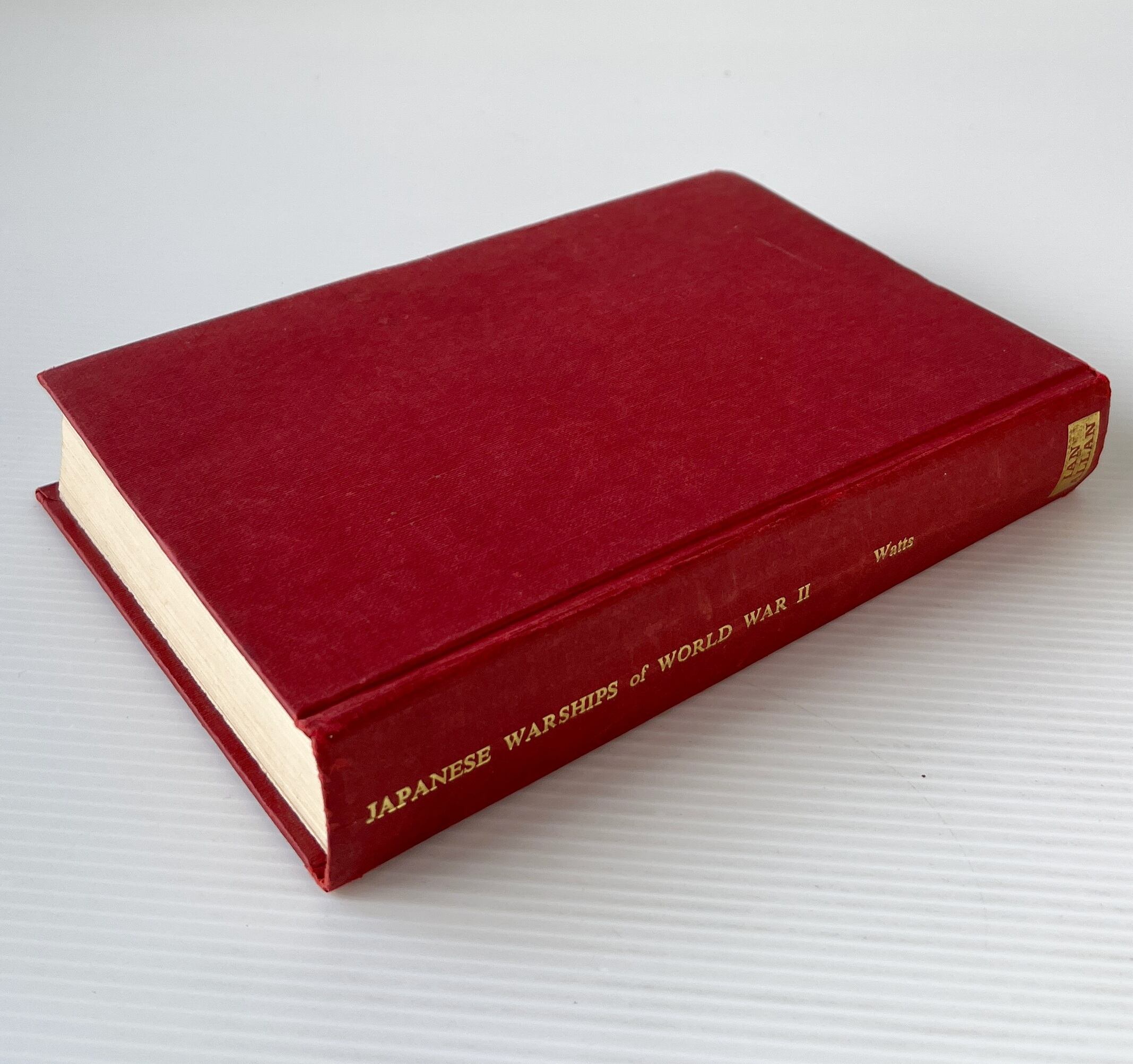 Japanese Warships of World War II / Anthony J. Watts / Ian Allan
