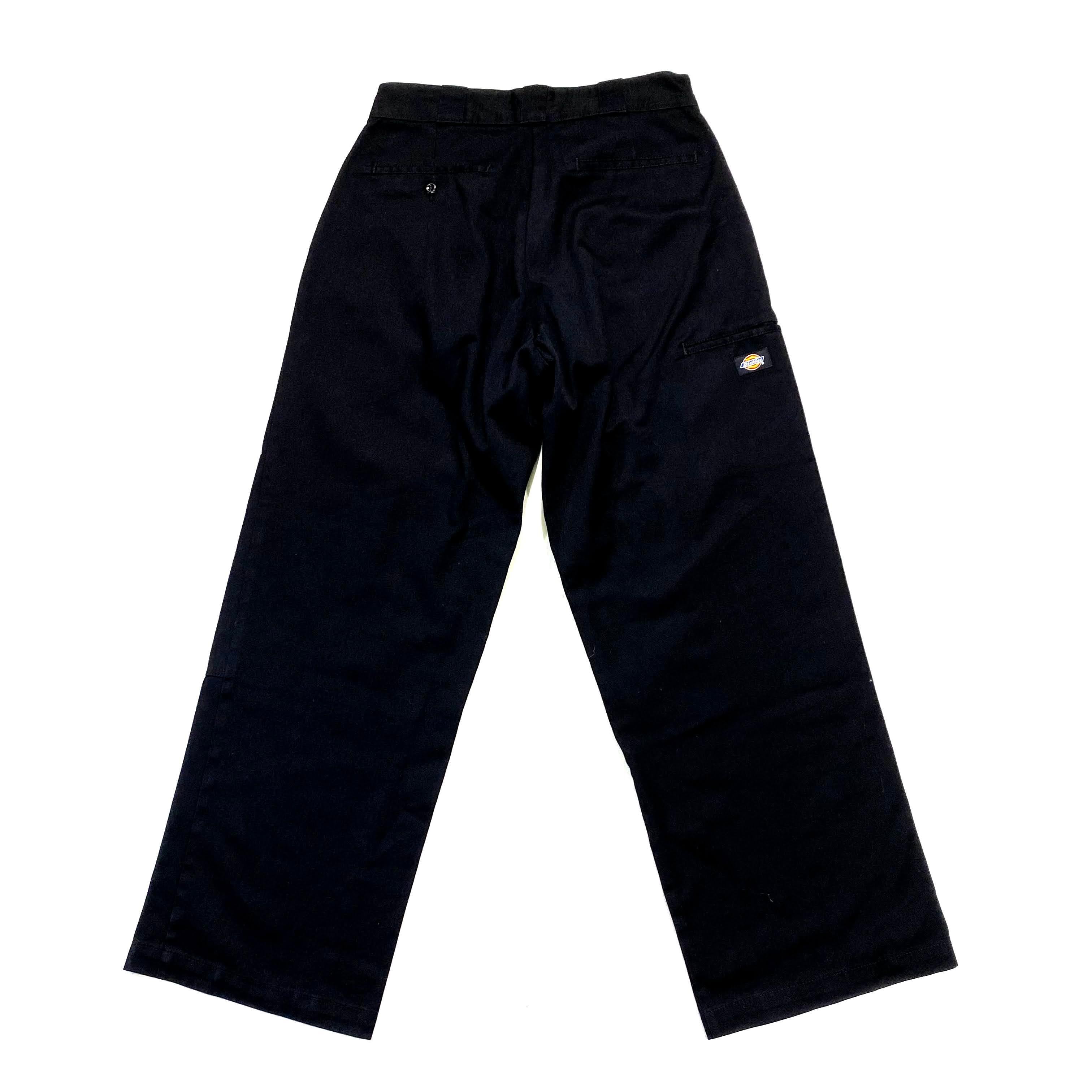 訳あり特価！Dickies ディッキーズ ダブルニー ワークパンツ ブラック